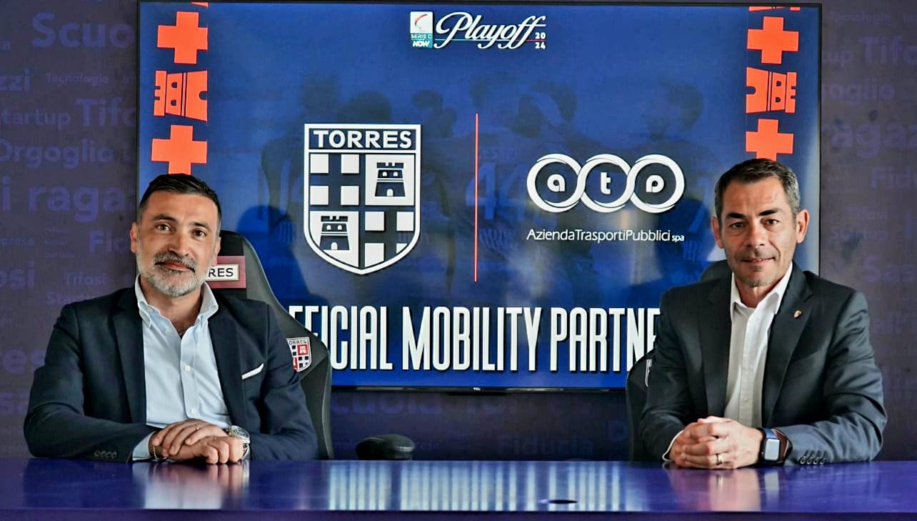 ATP SpA neo mobility partner di Torres Calcio per i Play Off